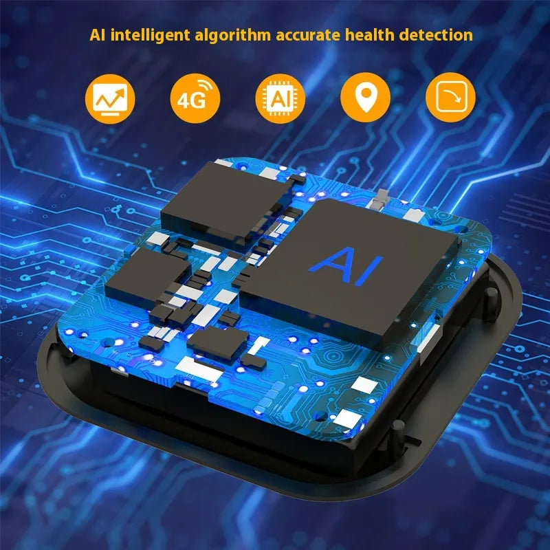 Pet GPS Tracker - Advanced Design - Ideal for Outdoor Adventures - Ensure Your Pet’s Safety and Health!